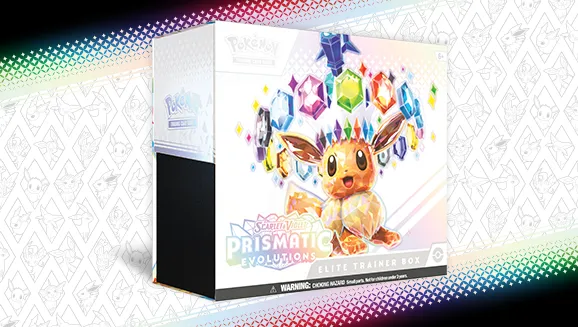 Pokémon TCG Scarlet & Violet Prismatic Evolutions Elite Trainer Box