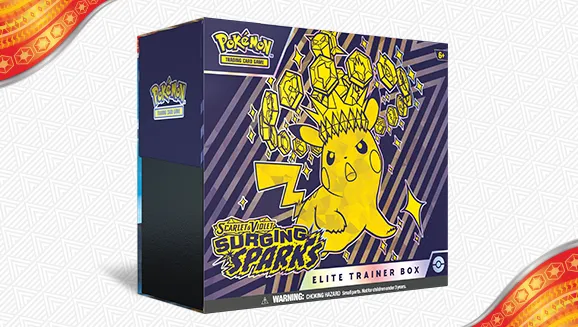 Pokémon TCG Scarlet & Violet Surging Sparks Elite Trainer Box