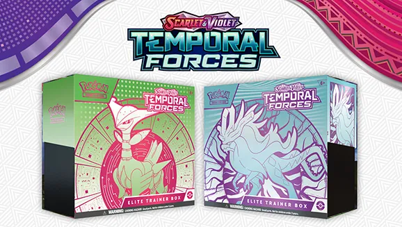 Pokémon TCG Scarlet & Violet Temporal Forces Elite Trainer Box
