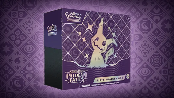 Pokémon TCG Scarlet & Violet Paldean Fates Elite Trainer Box
