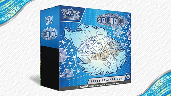Pokémon TCG Scarlet & Violet Stellar Crown Elite Trainer Box