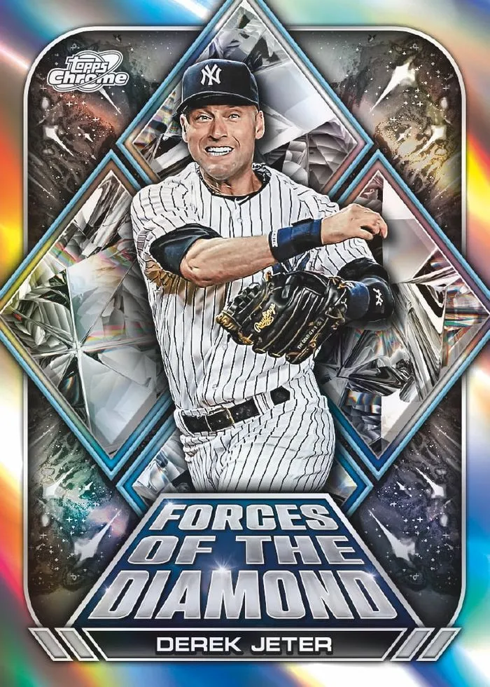 Derek Jeter Forces of the Diamond insert