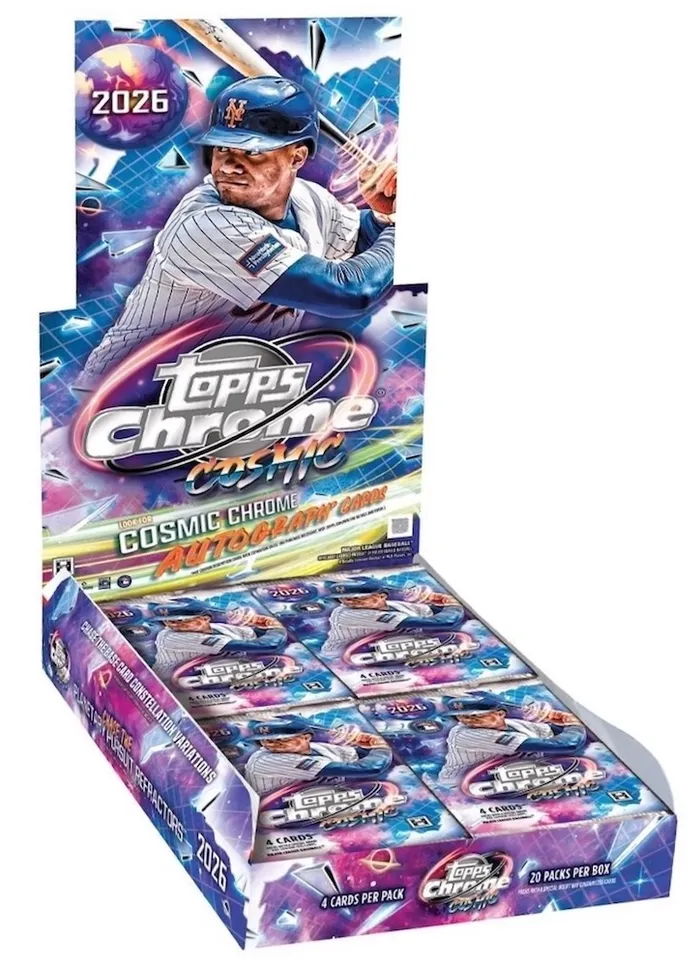 Sealed 2026 Topps Cosmic Chrome Baseball Hobby box