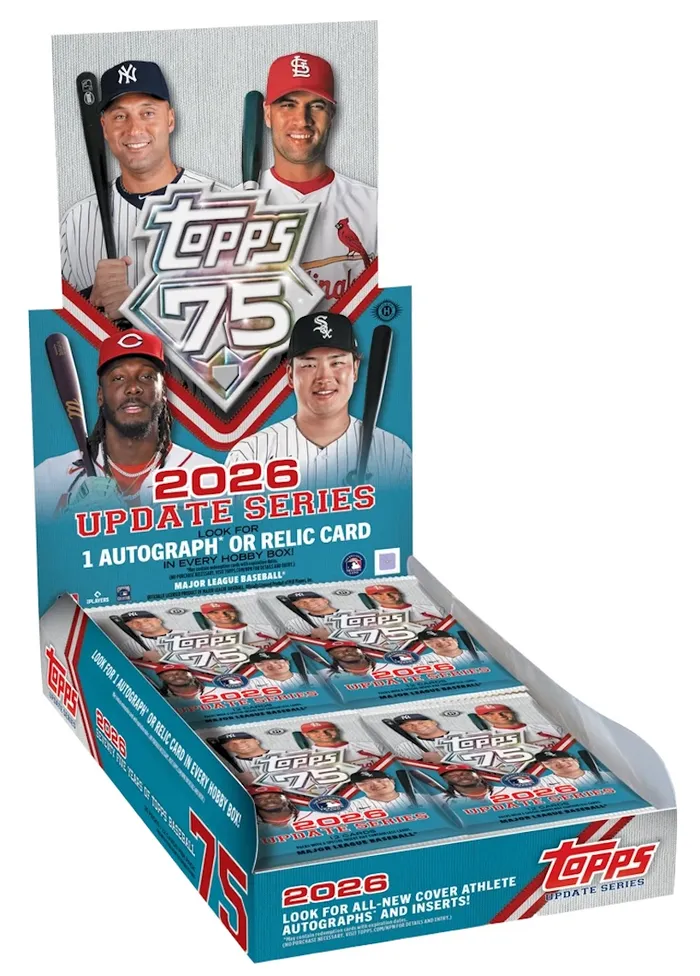 Sealed 2026 Topps Update Series Baseball Hobby box