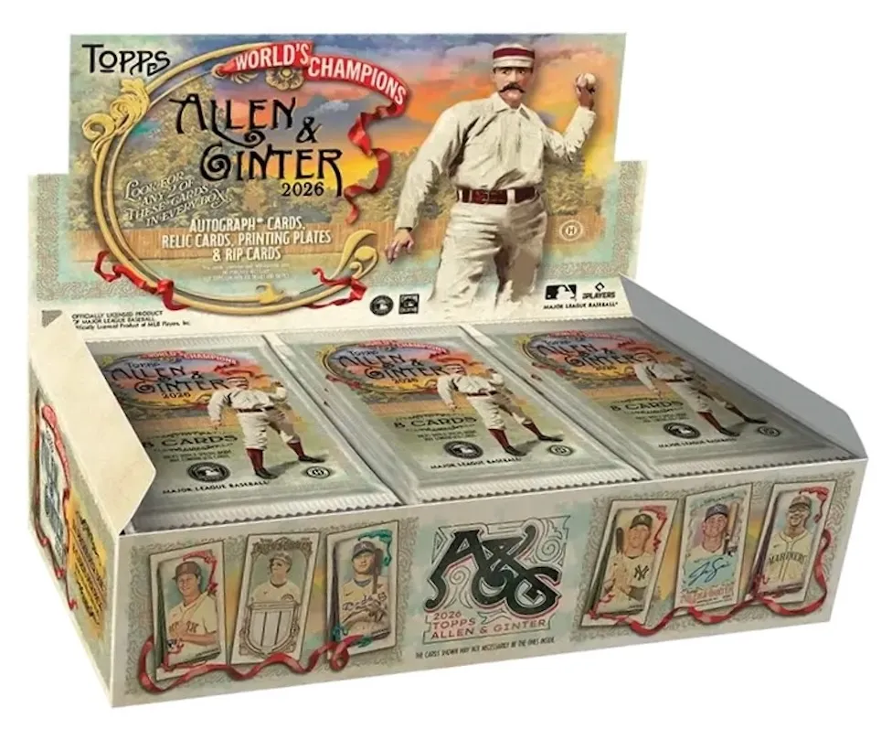 Sealed 2026 Topps Allen & Ginter Baseball Hobby box