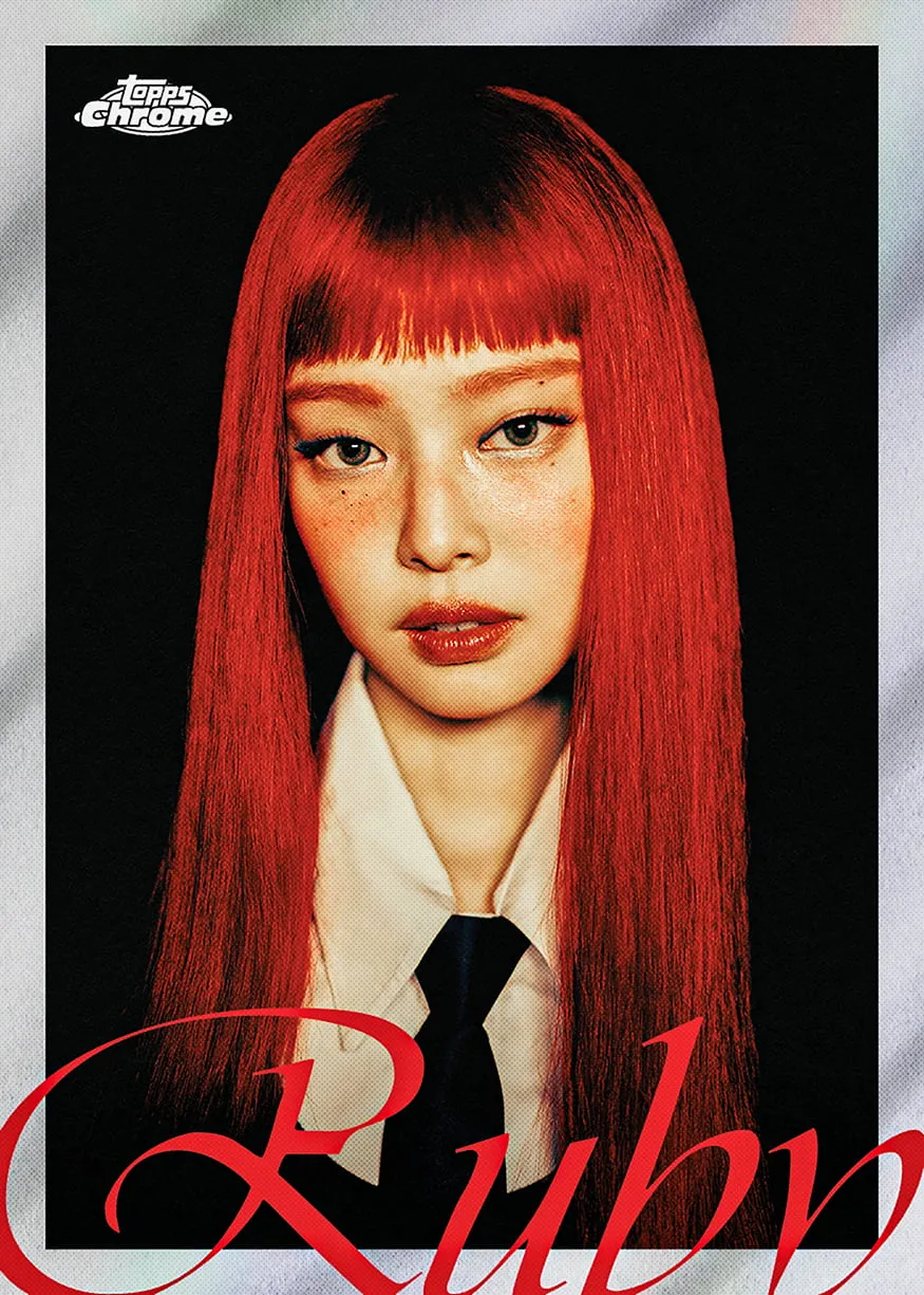 2026 Topps Chrome x Jennie Ruby SSP