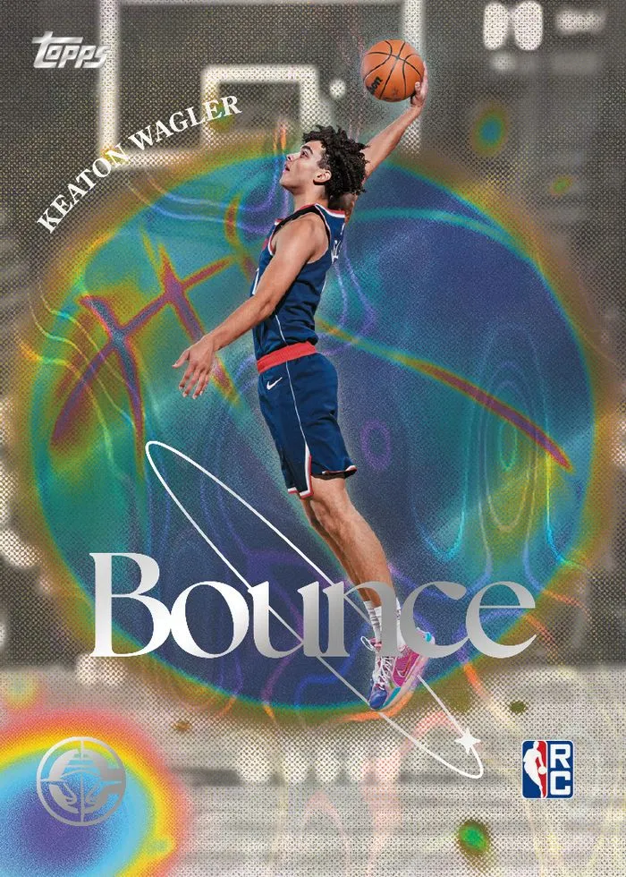 Keaton Wagler Bounce rookie insert